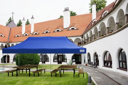 Plieninis sodo paviljonas 3x3m