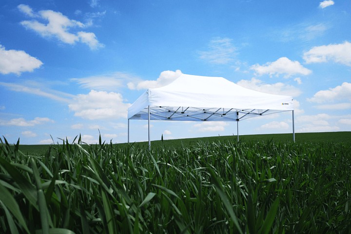 žirklinė palapinė 2x2