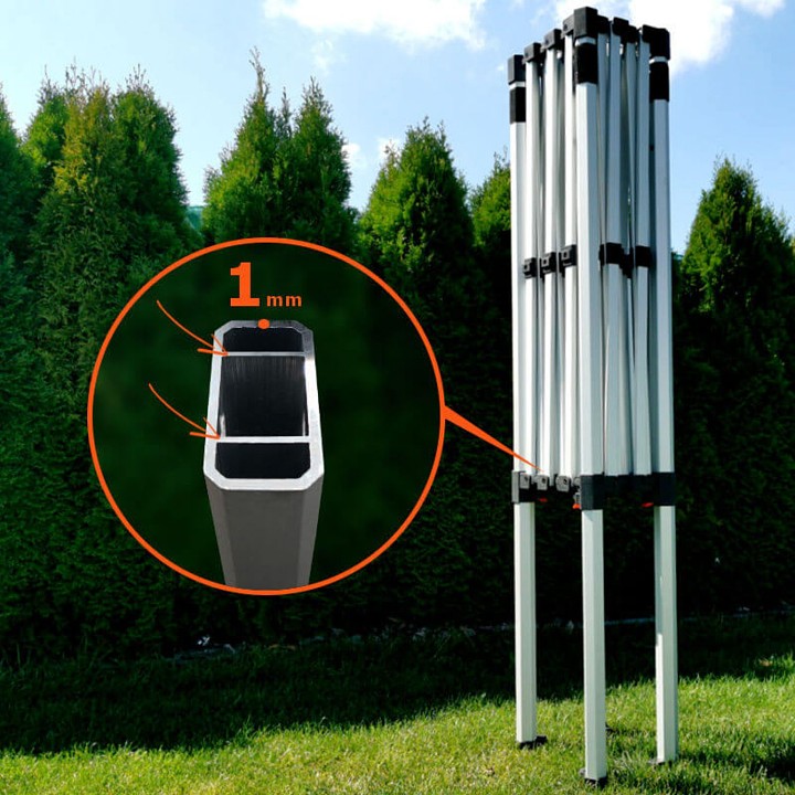 žirklinė palapinė