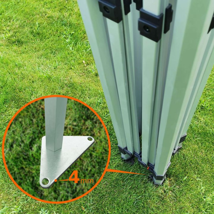 Mobili turgaus palapinė su šoninėmis sienelėmis