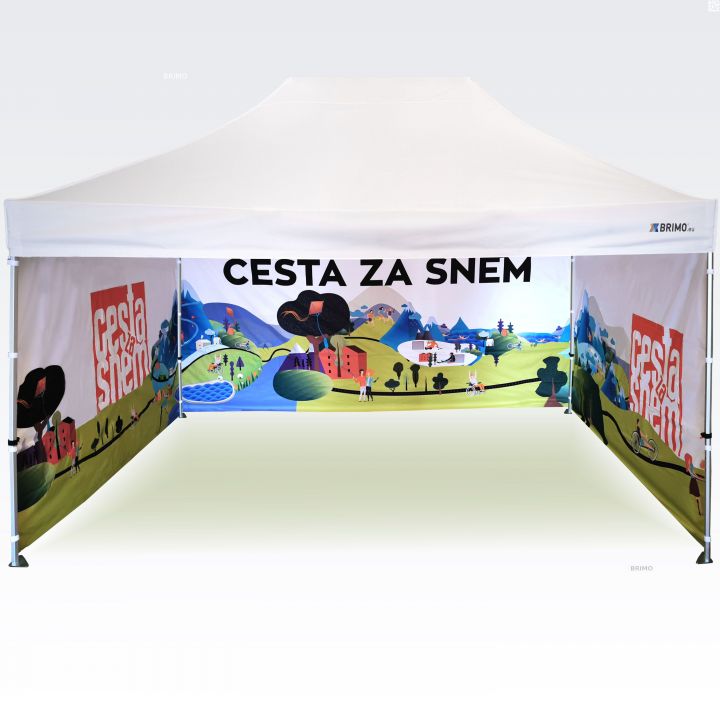 Vonkajší párty stan s odolnou strechou