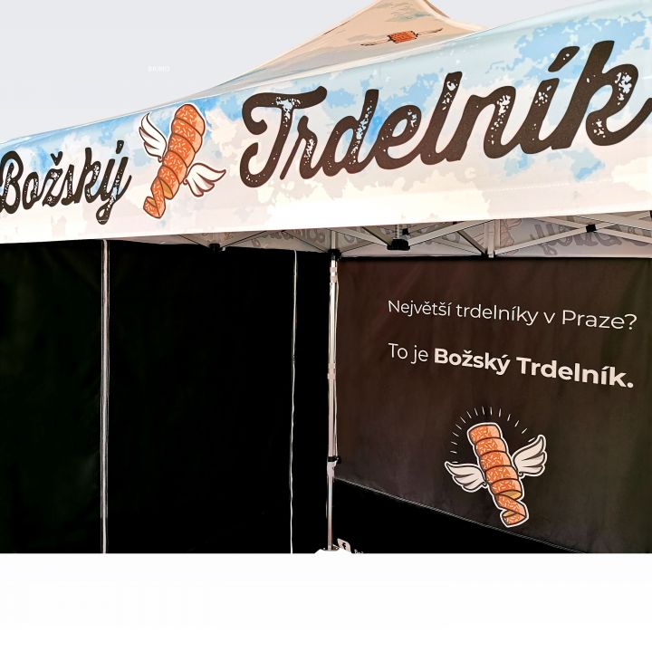 Nepremokavý skladací stan na outdoorové akcie s ochranou proti dažďu