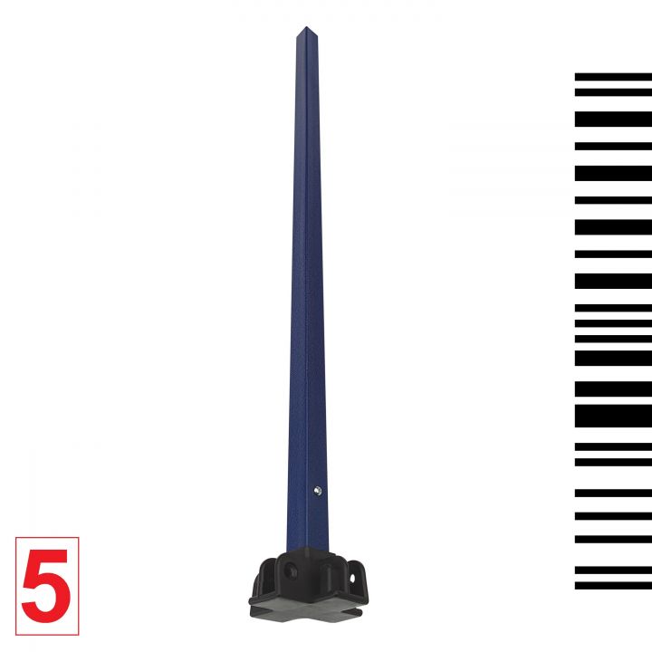 Sulankstoma parduotuvės palapinė su apsauga nuo lietaus