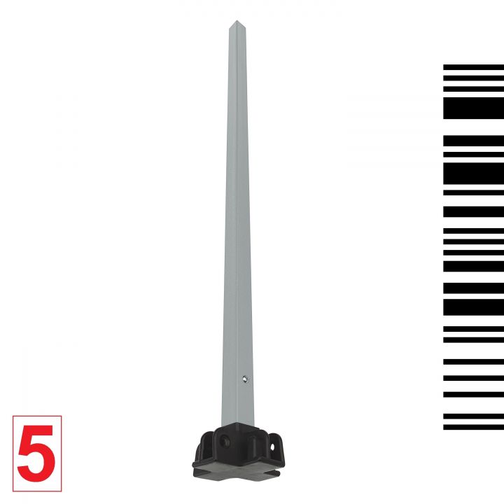 Prekybos palapinė su logotipu ir prekės ženklu